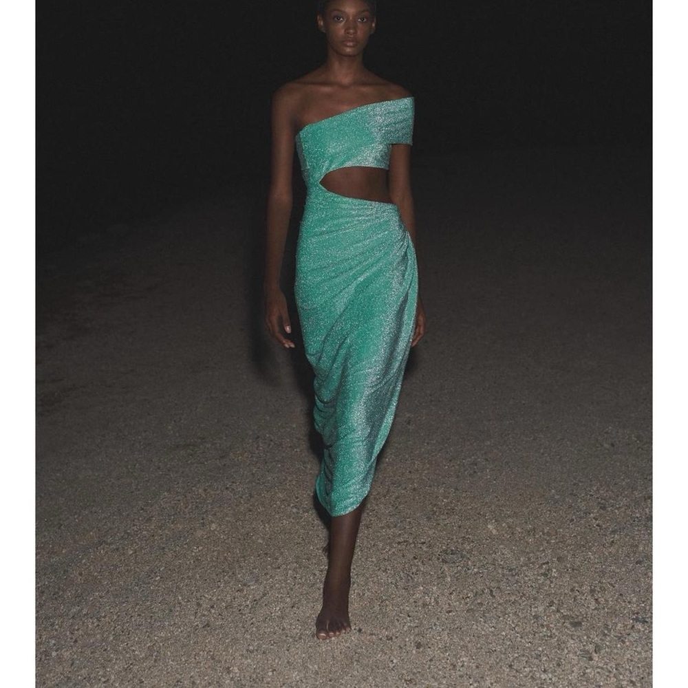 Baobab Collection Shimmering Teal Fabric